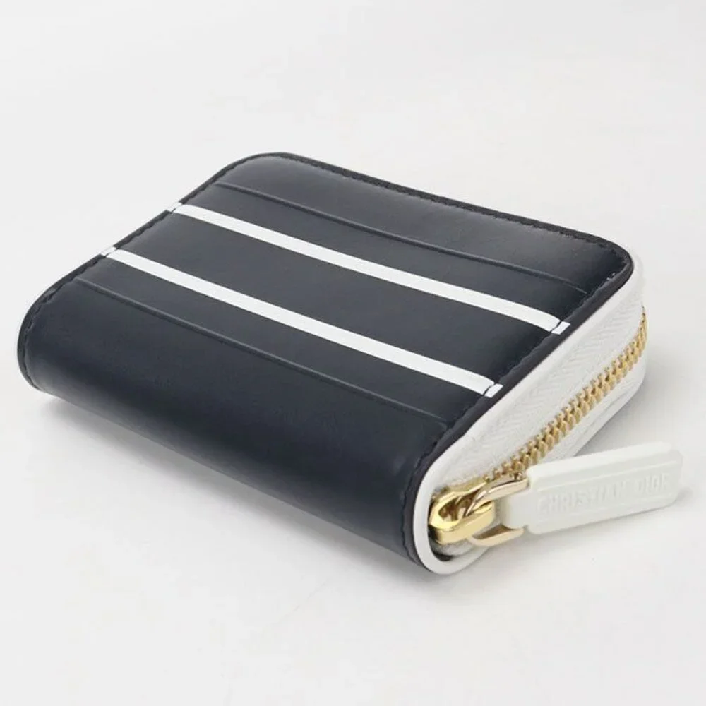 Dior Coin Case VIBE Coin Purse Leather